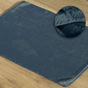 Eurofirany Dywanik Łazienkowy Emilio Granatowy 60x90