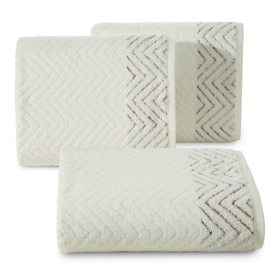 Eurofirany Ręcznik Bawełniany Indila 02 Kremowy 30x50