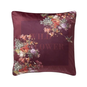 Estella Poduszka Dekoracyjna WILDFLOWER 8346/955 Bordeaux 50x50 cm