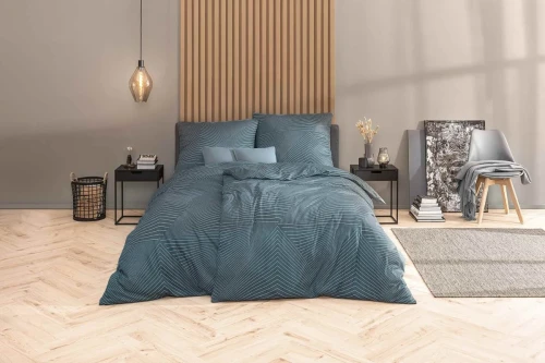 Estella Pościel Mako-Jersey BALTHASAR 6957 050 Petrol