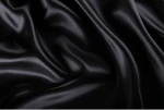 KLARA Prześcieradło Jedwabne Z Gumką 200x220 Czarne 3