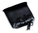 KLARA Prześcieradło Jedwabne Z Gumką 200x220 Czarne 4