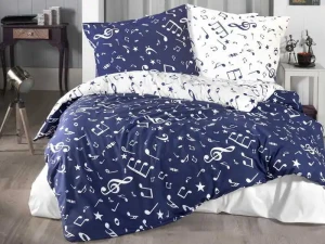 Darymex Pościel Bawełniana COTTONLOVE EXCLUSIVE MAJOR NAVY BLUE 200x220 