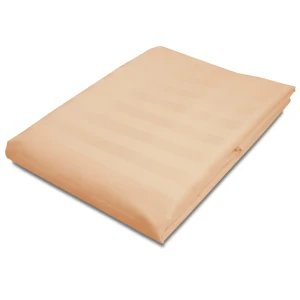 Darymex Prześcieradło Satyna Bambusowo-Bawełniana STRIPE BEIGE 220x260