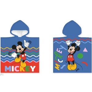 Darymex Ręcznik Ponczo Z Kapturem Myszka Mickey 55x110 