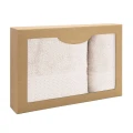 Darymex Komplet Ręczników BawełnIanych Solano Krem 50x90+70x140.webp