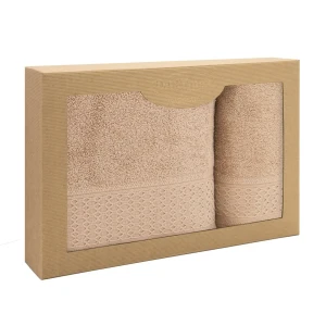 Darymex Komplet Ręczników BawełnIanych Solano Cappucino 50x90+70x140 