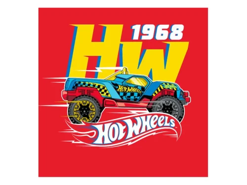 Darymex Ręcznik Prasowany Dziecięcy Hot Wheels 30x30 (1).webp