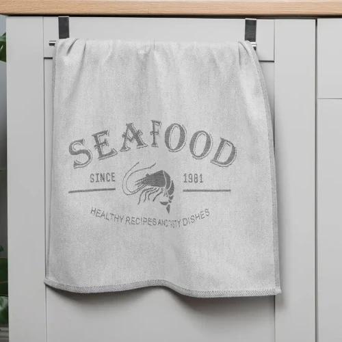 Darymex Ścierka S00004 Sci 001 Seafood Szara 50x70 (1).webp