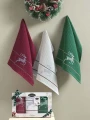 Darymex Ręcznik Bawełniany Haft 3837 V2 New Year Santa Kpl. 3x40x60 (2).webp