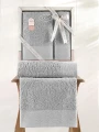 Darymex Ręcznik Bawełniany Frotte Novra 3662 Grey Kpl. 50x90 + 70x140 (1).webp