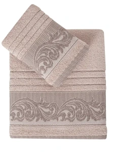 Darymex Ręcznik Bawełniany Frotte Mervan 3735 Salmon Kpl. 50x90 + 70x140