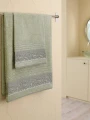 Darymex Ręcznik Bawełniany Frotte Mervan 3735 Green Kpl. 50x90 + 70x140 (3).webp