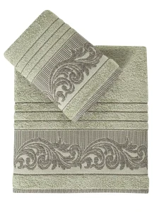 Darymex Ręcznik Bawełniany Frotte Mervan 3735 Green Kpl. 50x90 + 70x140