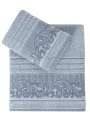 Darymex Ręcznik Bawełniany Frotte Mervan 3735 Blue Kpl. 50x90 + 70x140 (1).webp