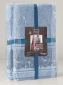 Darymex Ręcznik Bawełniany Frotte Mervan 3735 Blue Kpl. 50x90 + 70x140 (2).webp
