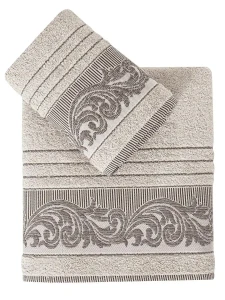 Darymex Ręcznik Bawełniany Frotte Mervan 3735 Beige Kpl. 50x90 + 70x140