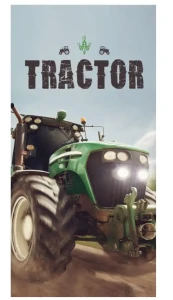 Darymex Ręcznik Bawełniany Traktor Duży 70x140