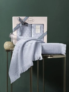 Darymex Ręcznik Bambusowy Monard 3475 Light Grey Kpl. 50x90 + 70x140