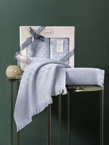 Darymex Ręcznik Bambusowy Monard 3475 Light Grey Kpl. 50x90 + 70x140 (1).webp