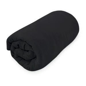 Darymex Prześcieradło Jersey Z Gumką Basic 027 Czarne 220x200