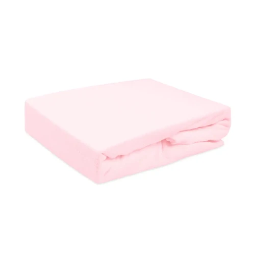 Darymex Prześcieradło Frotte Z Gumką 006 Blado Różowe (1).webp