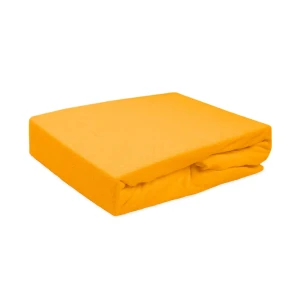 Darymex Prześcieradło Frotte Bez Gumki 004 Żółtko 190x200