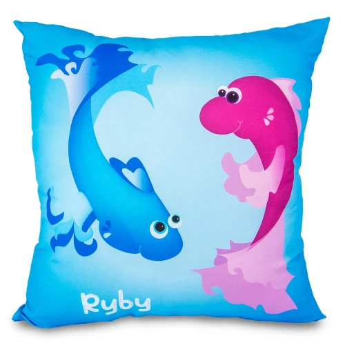 Darymex Poduszka Przytulanka Zodiak Ryby 40x40 (1).webp