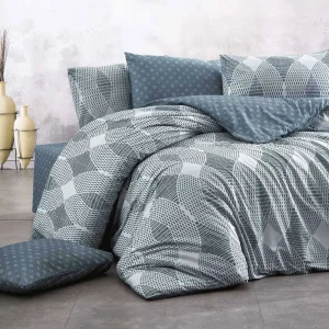 Darymex Pościel Bawełniana Zenon Indigo COTTONLOVE EXCLUSIVE 200x220