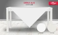 Darymex Obrus Alis Biały Len 80x80 (1).webp