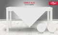 Darymex Obrus Alis Biały Kostka 80x80 (1).webp