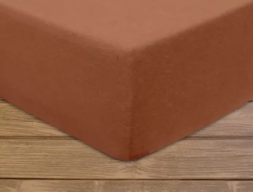 Darymex Prześcieradło Frotte Z Gumką 020 Brązowe.webp