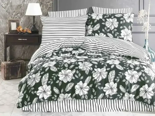 Darymex Pościel Satyna Bawełniana Hakki Green EXCLUSIVE (1).webp