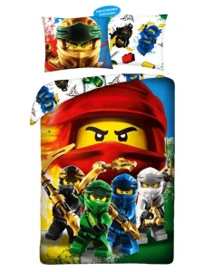 HALANTEX Pościel Bawełna Lego Ninjago 895Bl 140x200