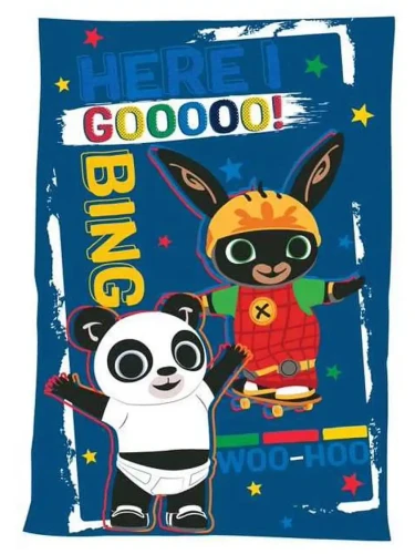 SETINO Koc Polarowy Bing Granatowy 100x140.webp