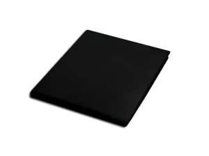 Darymex Prześcieradło Satyna Bawełniana Czarne 04000966 160x220