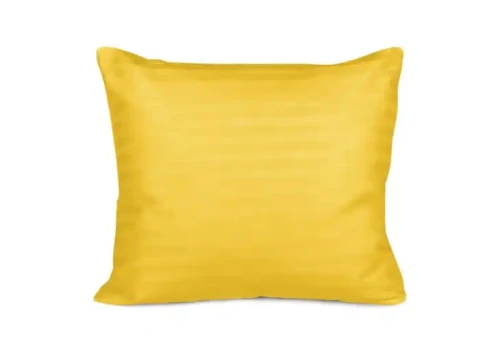 Darymex Poszewka Satyna Bawełna Cizgili Mustard (1).webp