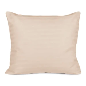 Darymex Poszewka Satyna Bawełna Cizgili Capuccino 70x80