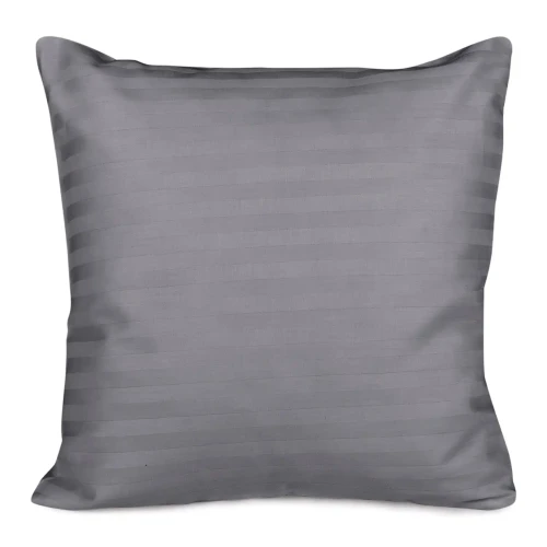 Darymex Poszewka Satyna Bawełna Cizgili Anthracite 40x40.webp