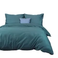 Darymex Pościel Satyna Bawełniana Cizgili Turquoise (2).webp