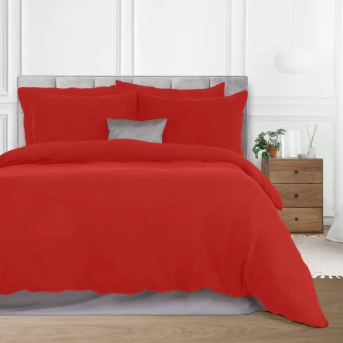 Darymex Pościel Frotte Czerwona 029 (1).webp