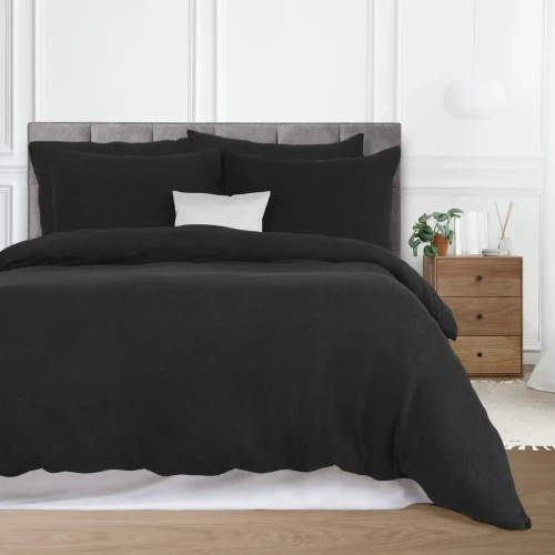 Darymex Pościel Frotte Czarna 027 (1).webp