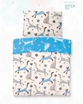 Darymex Pościel Bawełna Druk KITTIES BLUE 90x120