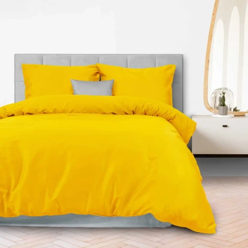 Darymex Pościel Satyna Bawełniana Żółta (1).webp