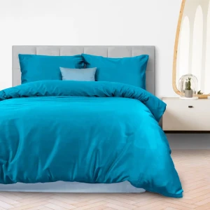 Darymex Pościel Satyna Bawełniana TURKUSOWA 200X220