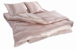 KLARA Pościel Jedwabna 140x200 Różowa
