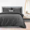 Darymex Pościel Satyna Bawełniana CIEMNO SZARA (1).webp