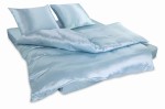 KLARA Pościel Jedwabna 140x200 Niebieska
