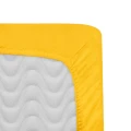 Darymex Prześcieradło Satynowe Z Gumką Żółte (2).webp