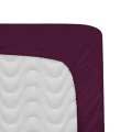 Darymex Prześcieradło Satynowe Z Gumką Fioletowe (2).webp
